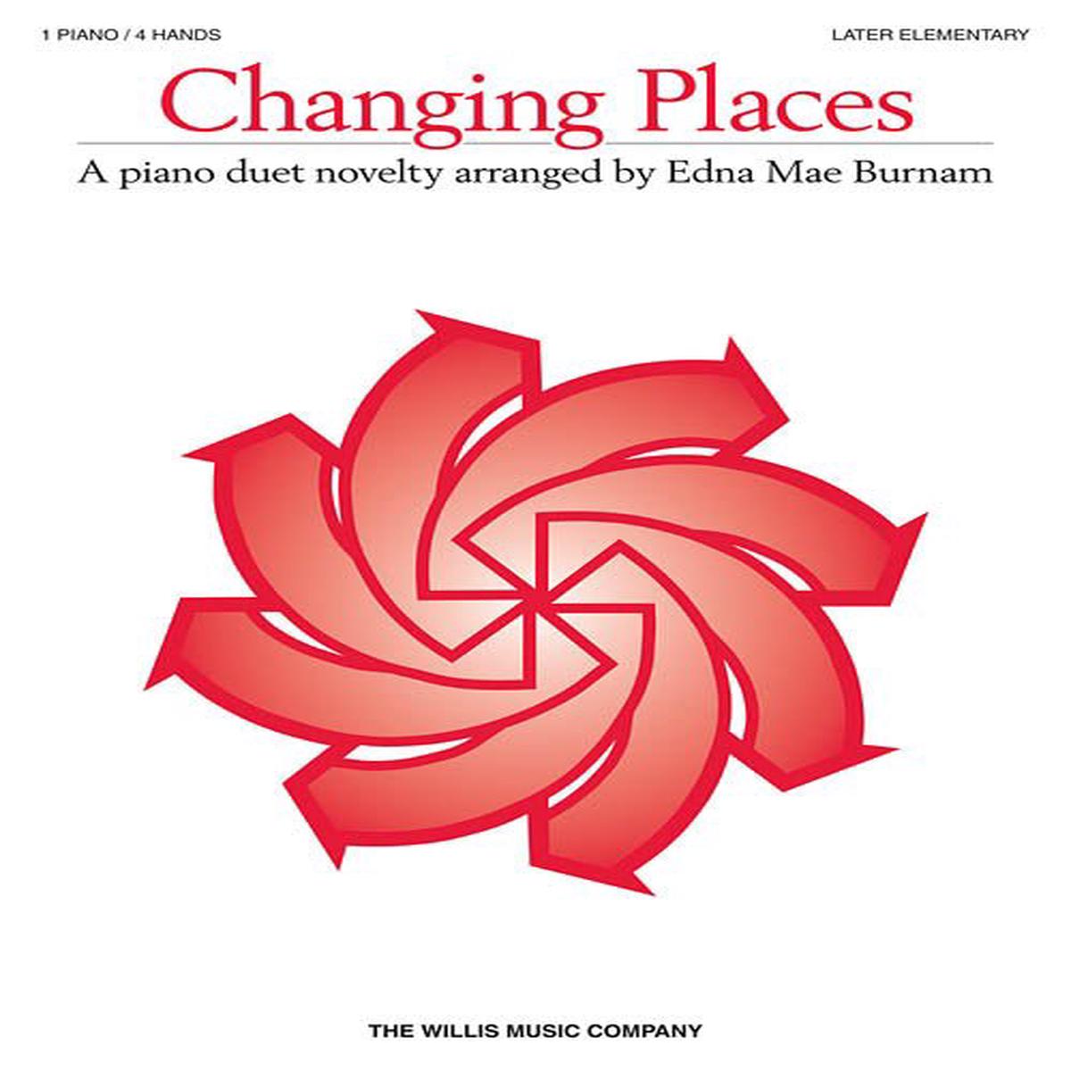 Changing Places (1 Piano, 4 Hands/Later Elementary Level)